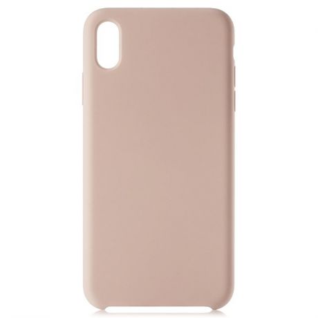Чехол-крышка uBear Touch Case CS40LR01-I18 для Apple iPhone XS Max, покрытие софт-тач, силиконовый, розовый