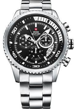 Swiss military Часы Swiss military SM34042.01. Коллекция Кварцевые хронографы