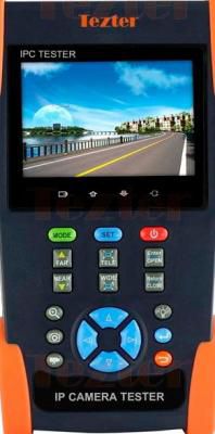 Универсальный монитор-тестер аналоговых и IP-видеокамер Tezter TIP-3,5