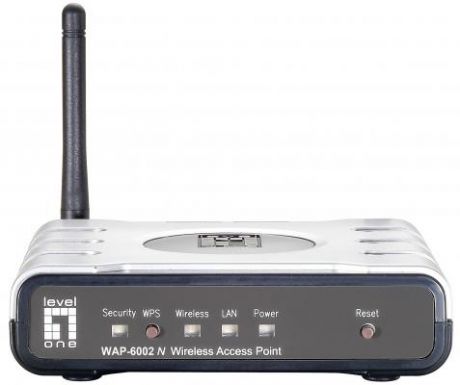 Маршрутизатор Level One WAP-6002 802.11n 150Mbps 2.4 ГГц серебристый