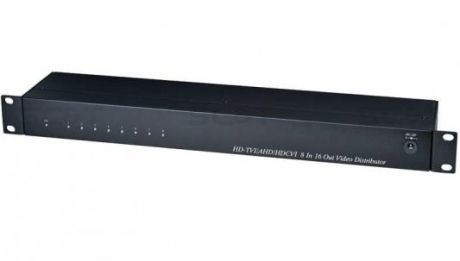 Распределитель SC&T CD816HD видеосигналов 8 входов 16 выходов CD816HD-2