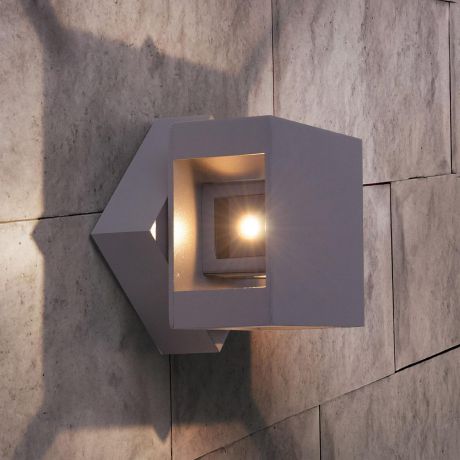 Уличный настенный светодиодный светильник Elektrostandard 1606 Techno LED Tellus 4690389086052