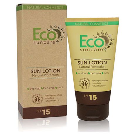 Натуральное солнцезащитное молочко SPF 15, 125 мл (Eco suncare, Eco suncare)