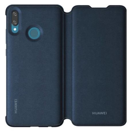 Чехол (флип-кейс) HONOR Flip, для Huawei P Smart (2019), синий [51992895]