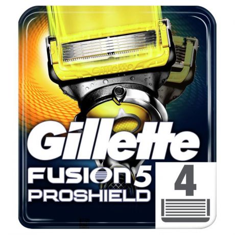 Сменные кассеты Gillette Fusion5 ProShield 4 шт.
