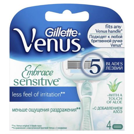 Кассеты для бритья Gillette Venus Proskin Sensitive