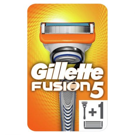 Мужская бритва Gillette Fusion5 бритва с 2 сменными кассетоами