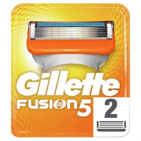 Сменные кассеты Gillette Fusion5 2 шт.
