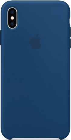 Клип-кейс Apple iPhone XS Max силиконовый MTFE2ZM/A Blue