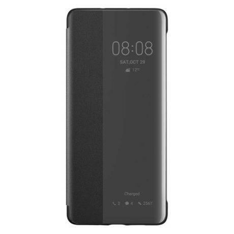 Чехол (флип-кейс) HONOR Smart View Flip, для Huawei P30 Pro, черный [51992882]