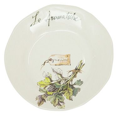 Тарелка для салата Secret De Maison Травы (Herbs Salad plate ) SP231 Доступные цвета: Белый