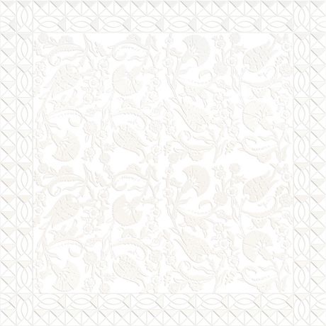 Декор Ceramique Imperiale Замоскворечье белый (04-01-1-14-03-00-281-0) 20х20