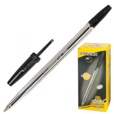 Шариковая ручка шариковая Corvina 40163/01 черный 0.7 мм