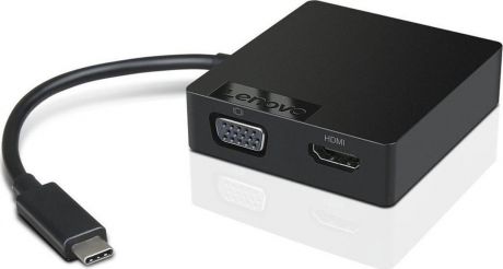 Адаптер для ноутбука Lenovo ThinkPad 4X90M60789, USB-C - VGA Travel Hub, черный