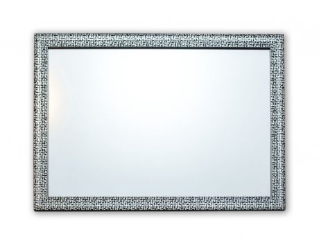 Зеркало интерьерное CLASSIC Зеркало в багетной раме Мозаика SILVER, 50х70см, серебристый