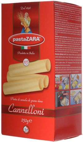 Pasta Zara Канеллони макароны, 250 г
