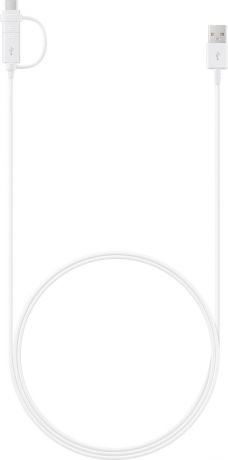 Samsung EP-DG930D, White кабель USB - microUSB / Type-C (1,5 м)