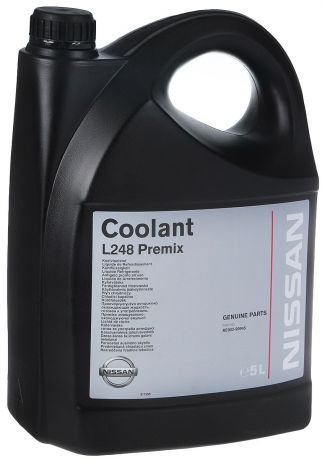 Антифриз готовый Nissan "Coolant L 248 Premix", 5 л