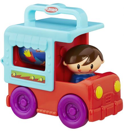 Playskool Развивающая игрушка Грузовичок цвет красный бирюзовый фиолетовый