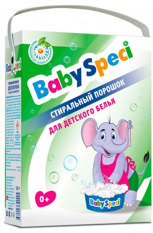 Стиральный порошок для детского белья "BabySpeci", 1,8 кг