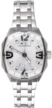 Часы наручные CHRONOTECH RW0052, Мужские, цвет Серый, размер 45х51мм
