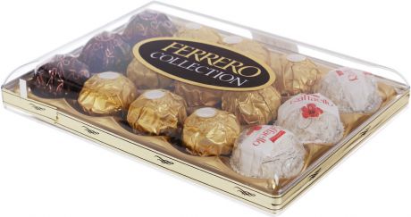 Ferrero Collection набор конфет: Raffaello, Ferrero Rocher, Ferrero Rondnoir, 172,2 г