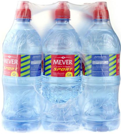 Мевер Вода питьевая природная негазированная 12 шт по 0,75 л
