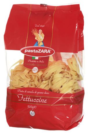 Pasta Zara Клубки широкие феттучине макароны, 500 г