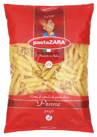 Pasta Zara Перо гладкое макароны, 500 г