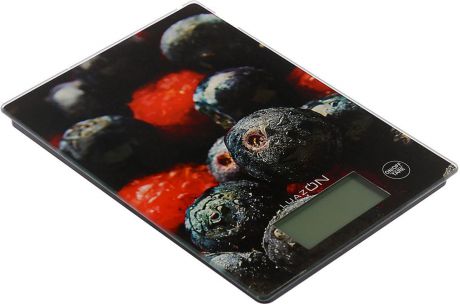 Кухонные весы Luazon Home LVK-705 Лесные Ягоды, мультиколор