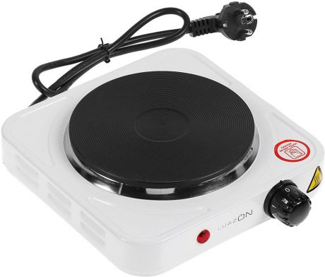 Настольная плита Luazon Home LHP-002, белый