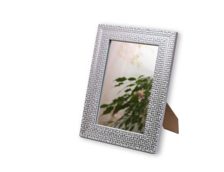 Зеркало настольное CLASSIC Зеркало в багетной раме настольное Мозаика SILVER, 21х30см, серебристый