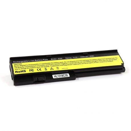 Аккумулятор для ноутбука OEM Lenovo ThinkPad X200, X201 Series. 10.8V 4400mAh. PN: 42T4534, 42T4535.
