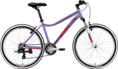 Велосипед горный Welt Edelweiss 1.0 2019, фиолетовый, розовый, диаметр колес 26"