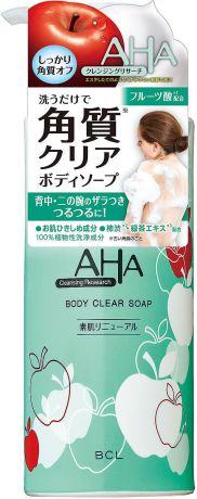 Гель для душа AHA Body Soap для нормальной кожи с фруктовыми кислотами, 400 мл