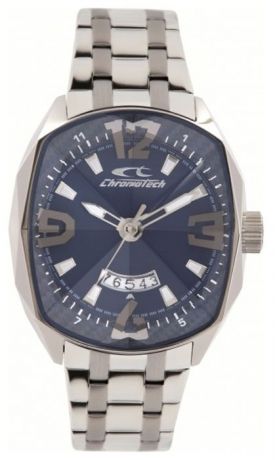 Часы наручные CHRONOTECH RW0050, Мужские, цвет Серый, размер 45х51мм