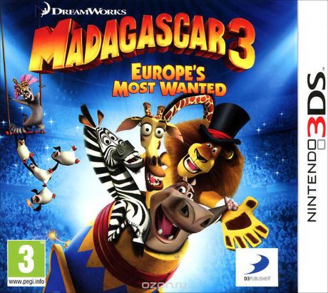 Madagascar 3. The Videogame (3DS)