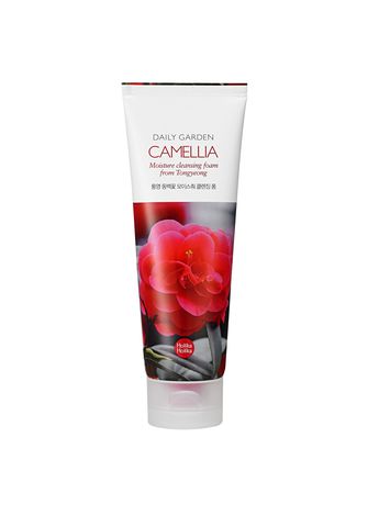Holika Holika Daily Garden Camelia Moisture Cleansing Foam from Tongyeong