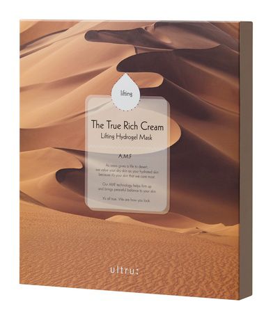 The True Rich Cream Lifting Hydrogel Mask A.M.F. Set
