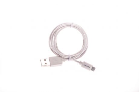 Кабель Solomon X-Fit USB - Micro USB, двусторонний, 1м, белый