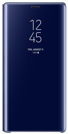 Чехол-книжка Samsung для Galaxy Note 9 EF-ZN960CLEGRU Clear View Standing Cover Crown blue