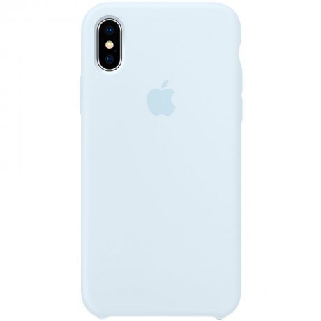 Чехол для Apple iPhone X Silicone Case Sky Blue
