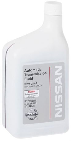 Жидкость трансмиссионная NISSAN "ATF MATIC-D", синтетическое, 1 л