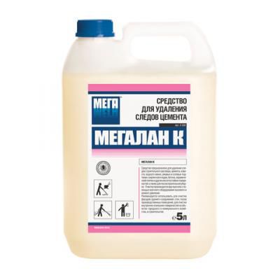 Чистящее средство для удаления следов цемента МЕГА МЕГАЛАН К 5л