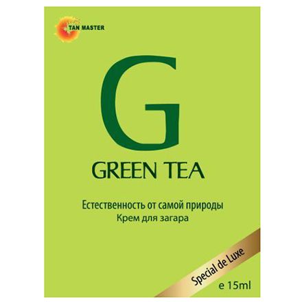 Tan Master, Green Tea 15 мл (крем для загара в солярии)