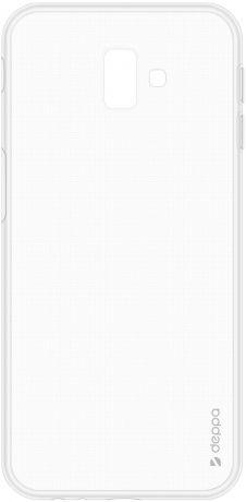 Клип-кейс Deppa Samsung Galaxy J6 Plus TPU прозрачный
