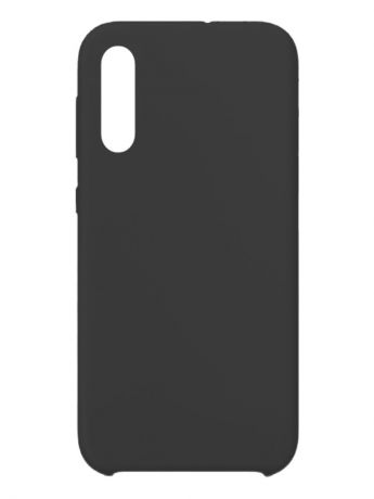 Чехол силиконовый Onext для телефона Samsung Galaxy A50 (2019), черный (liquid)