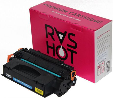 Картридж RasHot RH-H-5949/7553XU, черный, для лазерного принтера