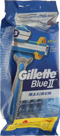 Gillette Blue II Maximum одноразовые мужские бритвы, 8 шт