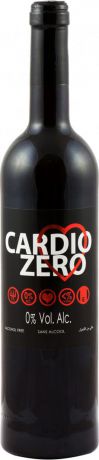 Cardio Zero Вино красное сухое безалкогольное, 750 мл